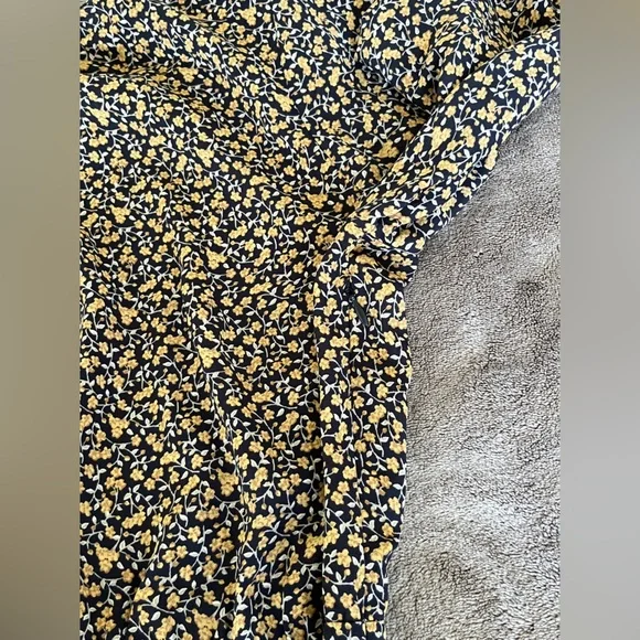 Uniqlo Georgette Printed Halfsleeve Flare Dress size XL - Picture 10 of 15